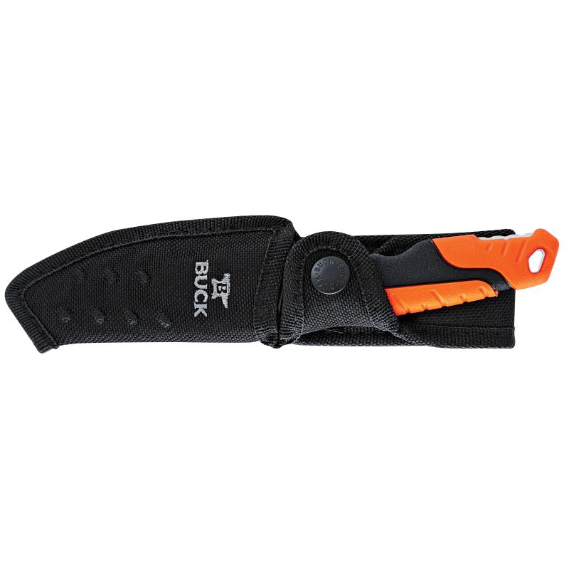 Buck 658 Pursuit Small Jagdmesser, S35Vn Stahl, Rostfrei, Nylon/Versaflex-Griff