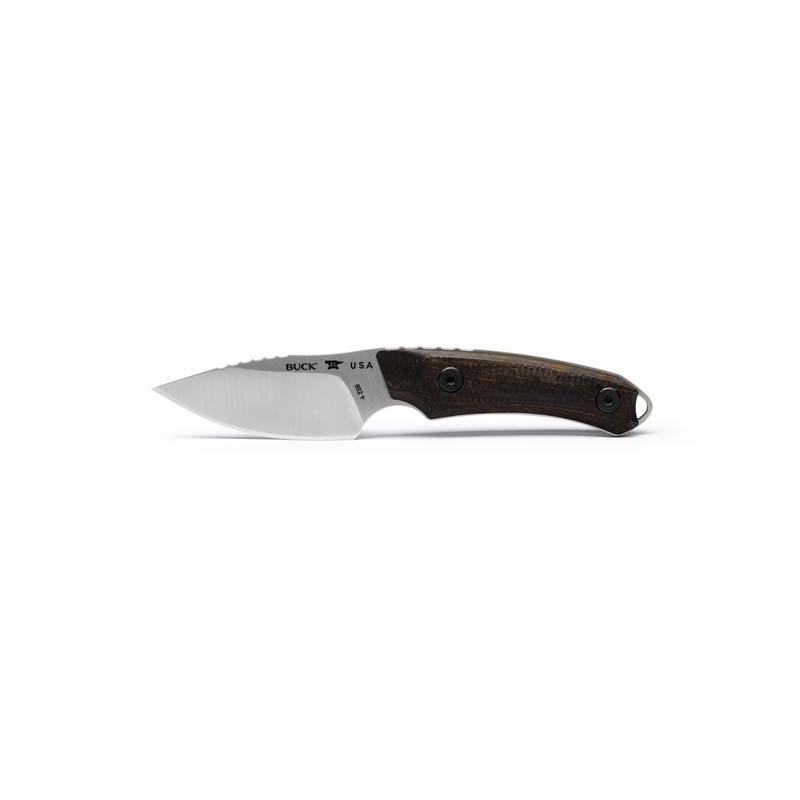 Produktbild Buck 662 Alpha Scout Pro Jagdmesser, S35Vn Stahl, Rostfrei, Walnussholz-Griff, Lederscheide