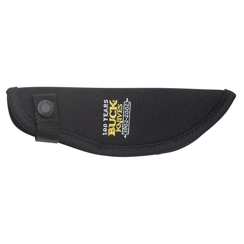 Buck 692 Vanguard Jagdmesser, 420Hc Stahl Rostfrei Gummi Droppoint Messing-Backen Cordura