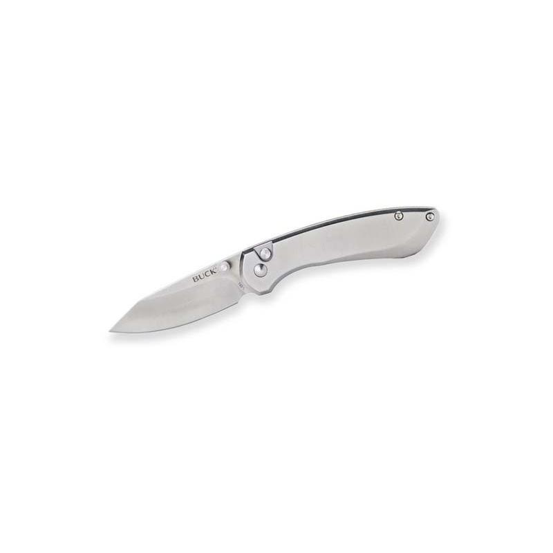 Buck 743 Mini Sovereign Taschenmesser, 7Cr17Mov-Stahl, Rostfrei, Edelstahl, Stainless Steel