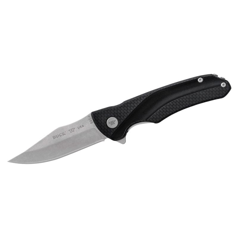 Buck 840 Sprint Select Taschenmesser, 420Hc Stahl, Rostfrei, Glasf. Nylon-Griff