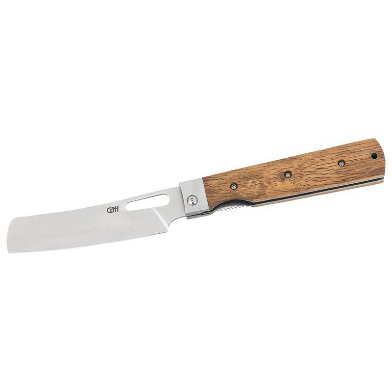 Produktbild Cjh Camping-Kochmesser, Aisi 440A Stahl, Tagayasanholz-Griff