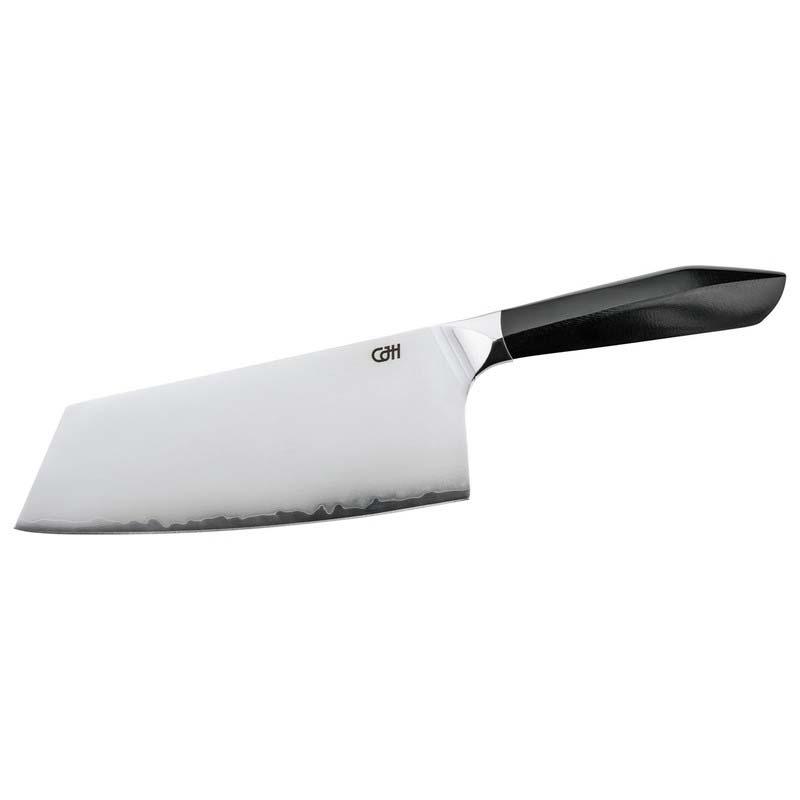 Cjh Hackmesser Gro&szlig;, 3-Lagen Stahl Jap. Aus-10 Stahl, 60&plusmn;2 Hrc, G10, Geschenkverp.