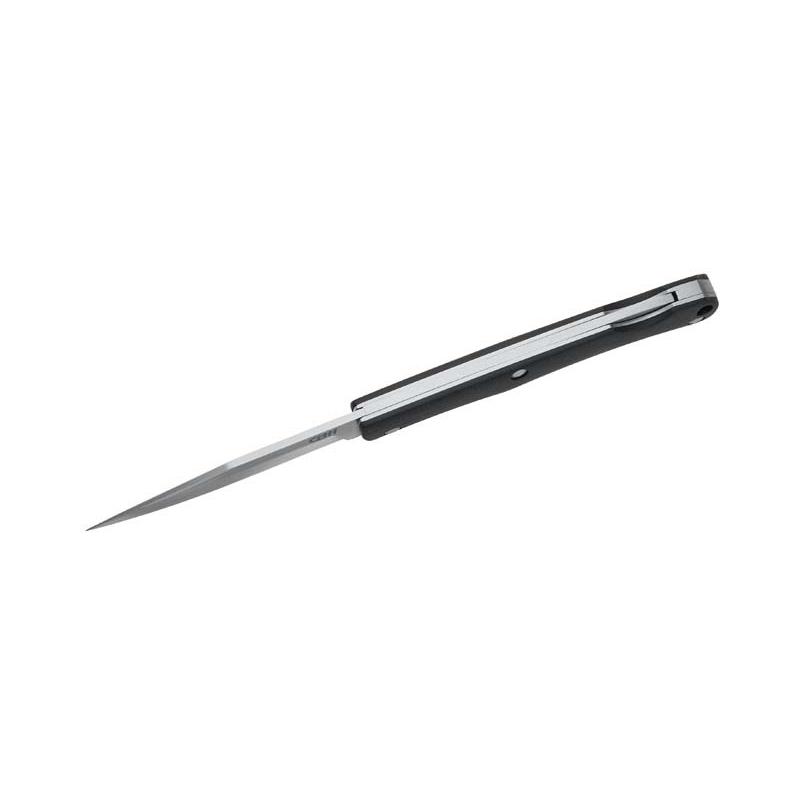 Cjh Taschenmesser, Aisi 420 Stahl, Rostfrei, G10-Griff, Nagelhau, Back-Lock, Fangriemen&ouml;se