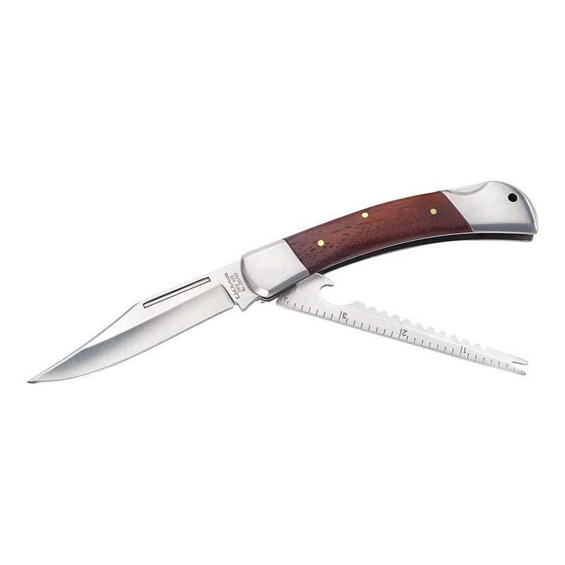 Produktbild Cjh Taschenmesser Mit Fischschupper, Aisi 420 Stahl, Rostfrei, Flaschen&ouml;ffner, Hakenl&ouml;ser
