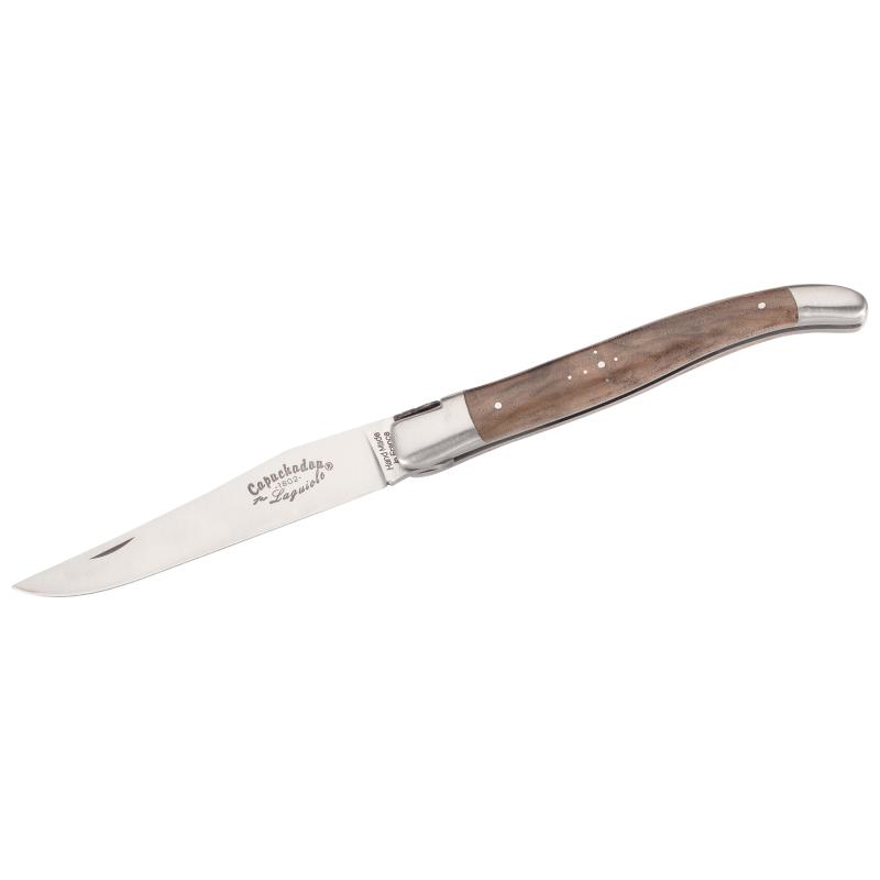 Fontenille Pataud Laguiole Capuchadou Taschenmesser, Stahl, Edelstahl, Walnuss, Sch&auml;ferkr