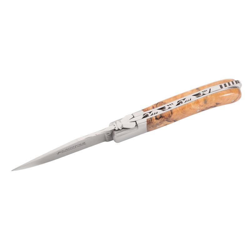 Fontenille Pataud Laguiole Gentleman Taschenmesser, Stahl, Bl, Edelstahl, Birke