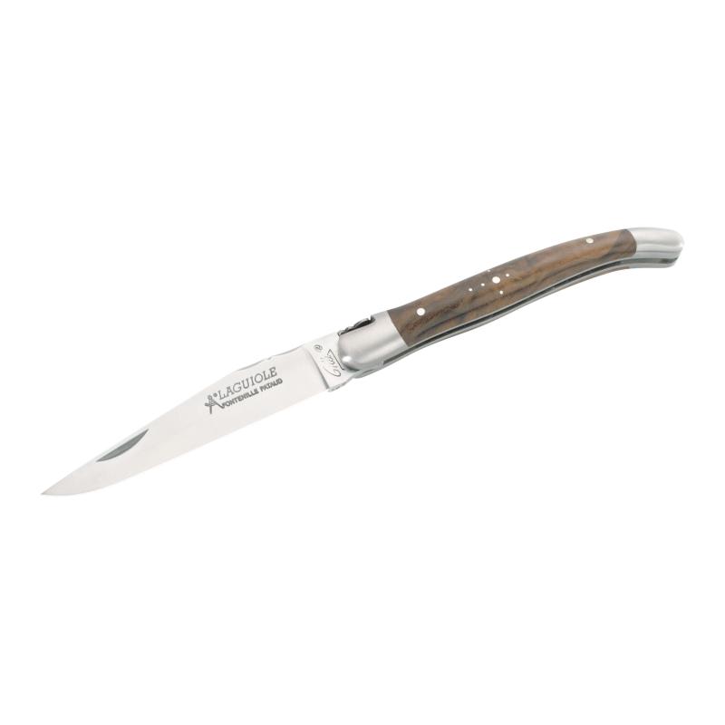 Fontenille Pataud Laguiole Traditional Taschenmesser, Stahl, Walnuss, Edelstahl