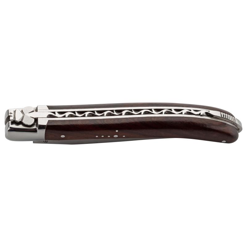 Fontenille Pataud Laguiole Xs Taschenmesser, Stahl, Eisenholz, Bl, Sch&auml;ferkr., Edelstahl