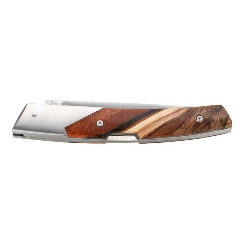Fontenille Pataud Le Thiers Advance Taschenmesser, Edelstahl Rwl34, Bl, Edelstahl, Wacholder