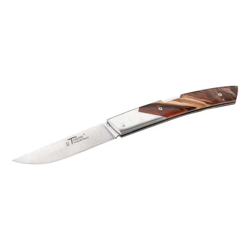 Fontenille Pataud Le Thiers Advance Taschenmesser, Edelstahl Rwl34, Bl, Edelstahl, Wacholder