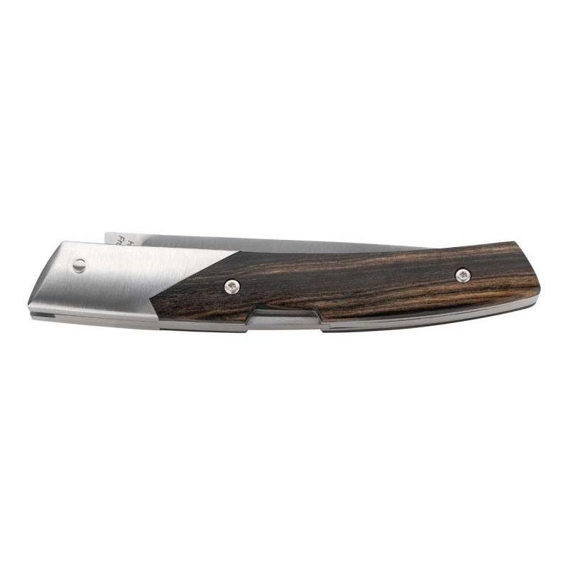 Fontenille Pataud Le Thiers Advance Taschenmesser, Edelstahl Rwl34, Bl, Edelstahl, Ebenholz-Griff
