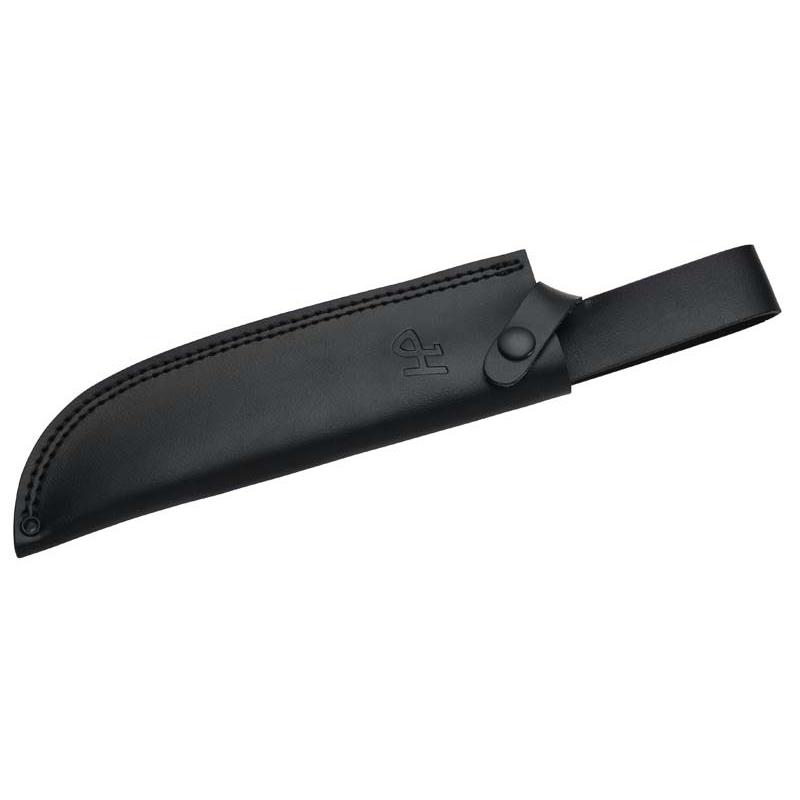 Herbertz Bushcraft- Und Survivalmesser D2 Desert Micarta Lederscheide