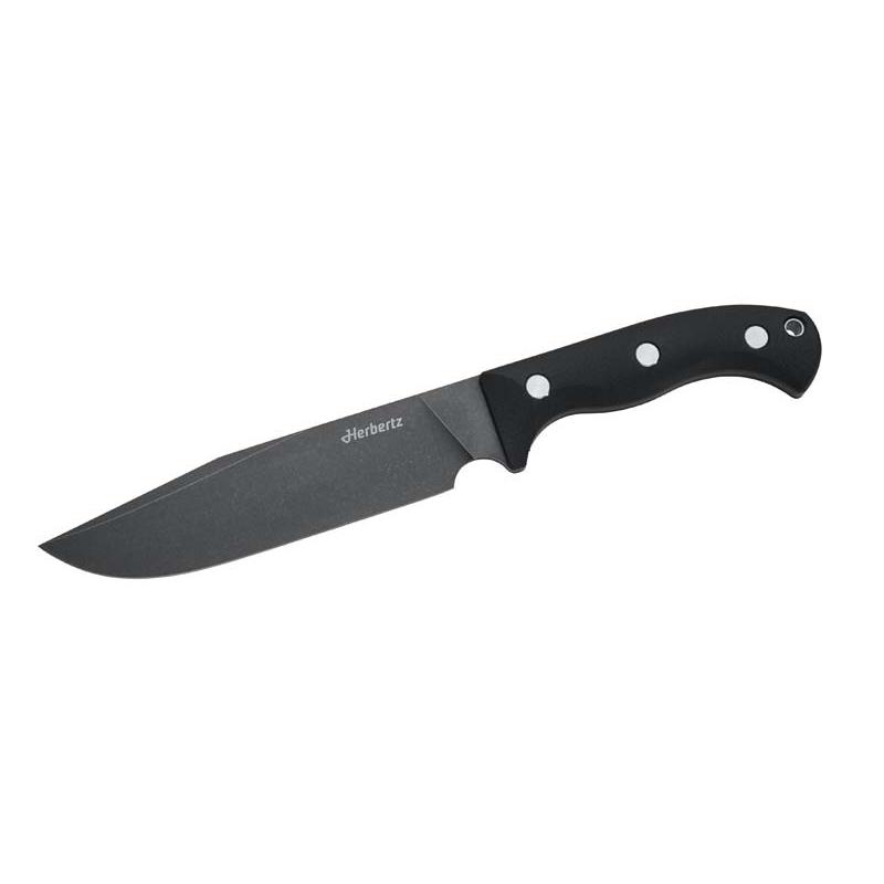 Herbertz Camp- Und Outdoormesser D2, G10Lederscheide
