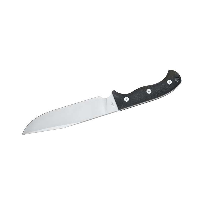 Herbertz Camp- Und Outdoormesser D2, Schwarz G10 Lederscheide