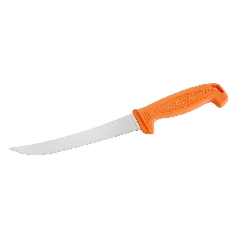 Herbertz Filetiermesser, Klassik, Orange, Large, Aisi 440 Edelstahl, Steckscheide