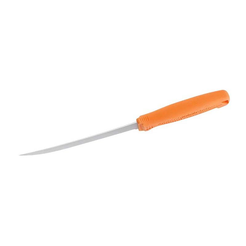 Herbertz Filetiermesser, Klassik, Orange, Medium, Aisi 440 Edelstahl, Steckscheide