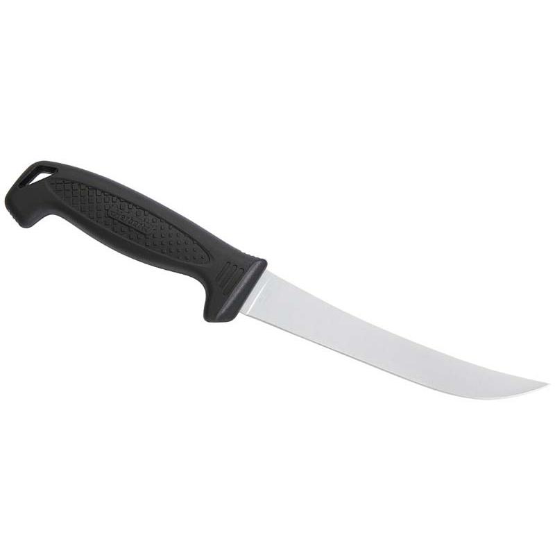 Herbertz Filetiermesser, Klassik, Schwarz, Medium, Aisi 440 Edelstahl, Steckscheide