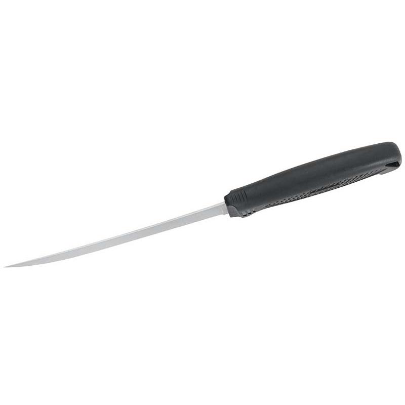 Herbertz Filetiermesser, Klassik, Schwarz, Medium, Aisi 440 Edelstahl, Steckscheide