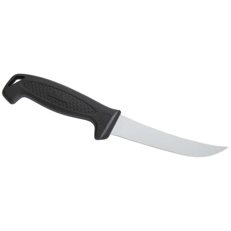 Herbertz Filetiermesser, Klassik, Schwarz, Small, Aisi 440 Edelstahl, Steckscheide