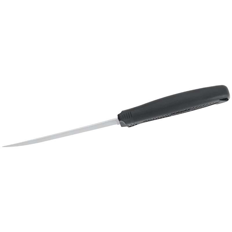 Herbertz Filetiermesser, Klassik, Schwarz, Small, Aisi 440 Edelstahl, Steckscheide
