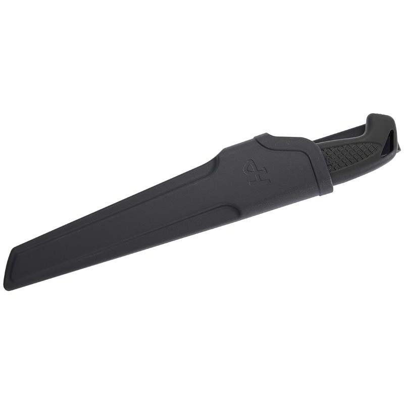 Herbertz Filetiermesser, Klassik, Schwarz, Small, Aisi 440 Edelstahl, Steckscheide
