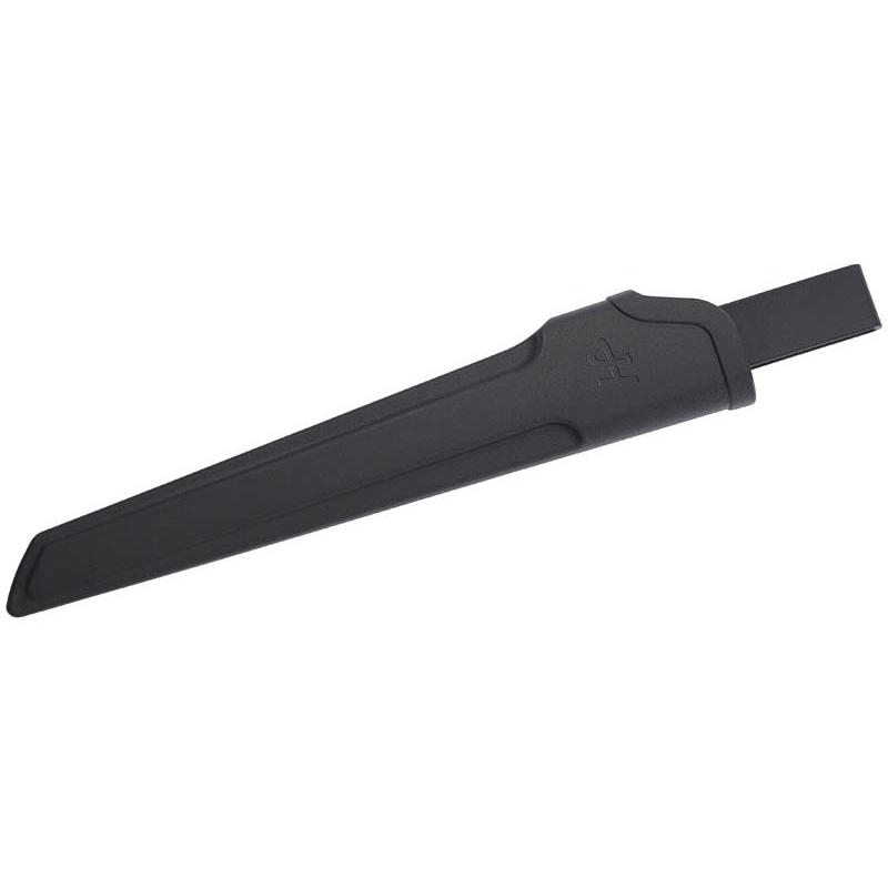 Herbertz Filetiermesser, Klassik, Schwarz, Large, Aisi 440 Edelstahl, Steckscheide