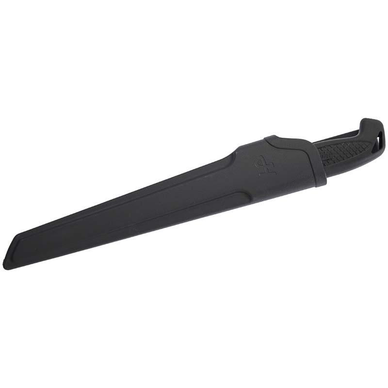 Herbertz Filetiermesser, Klassik, Schwarz, Large, Aisi 440 Edelstahl, Steckscheide
