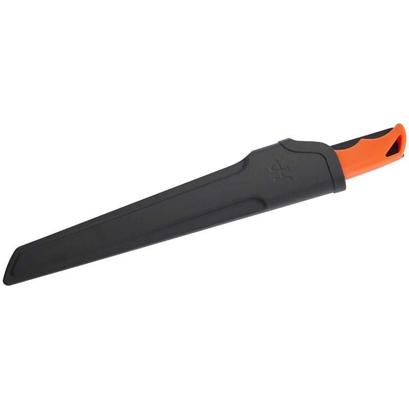 Herbertz Filetiermesser, Smart, Orange, Large, Aisi 420 Edelstahl, Steckscheide