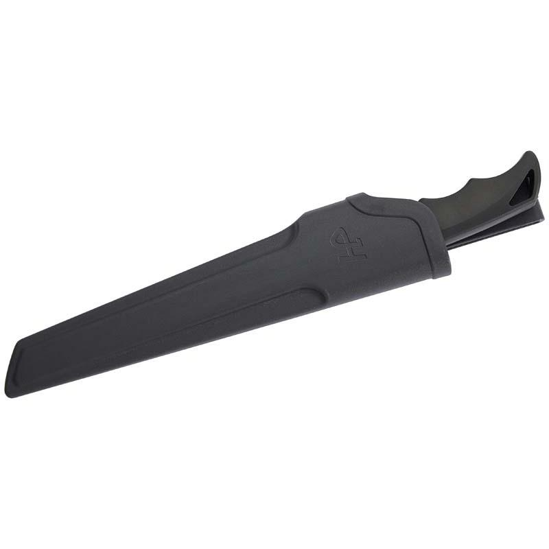 Herbertz Filetiermesser, Smart, Schwarz, Medium, Aisi 420 Edelstahl, Steckscheide