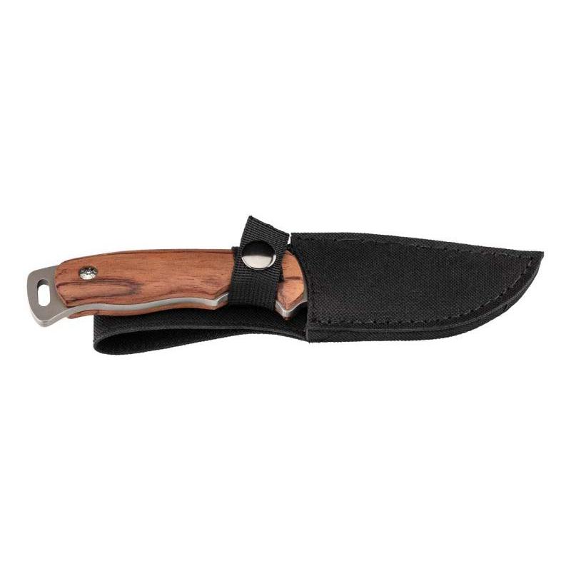 Herbertz G&uuml;rtelmesser, Aisi 420 Stahl, Rostfrei, Olivenholz-Griff