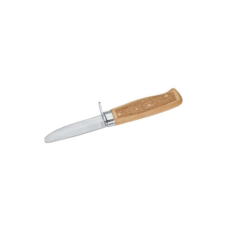 Herbertz Kindermesser, Mit Sternenmotiv Auf Dem Griff, 3Cr13Mov, Buche, Nylon, Geschenkverp.