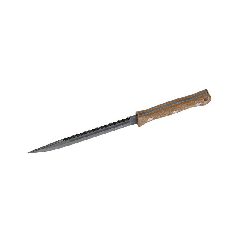 Herbertz Outdoor- Und Survivalmesser D2, Micarta Lederscheide
