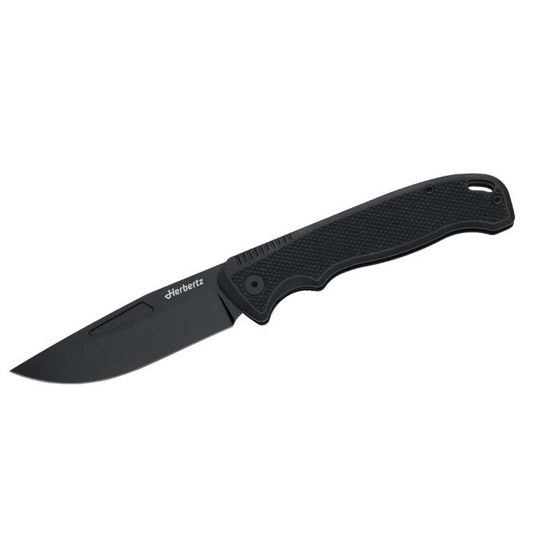 Herbertz Taschenmesser Performance Liner Lock D2, Klinge Schwarz G10