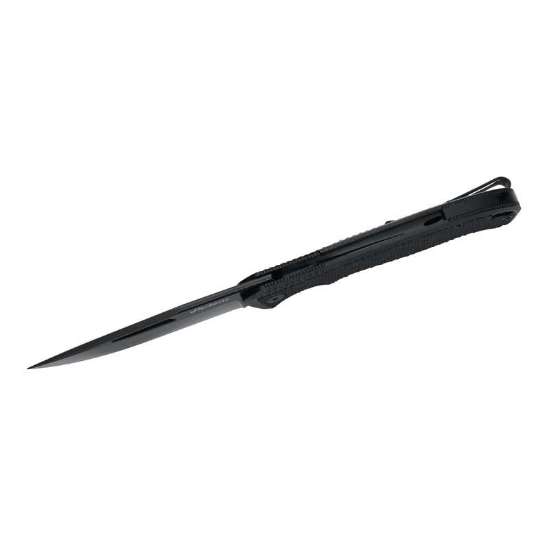 Herbertz Taschenmesser Performance Liner Lock D2, Klinge Schwarz G10