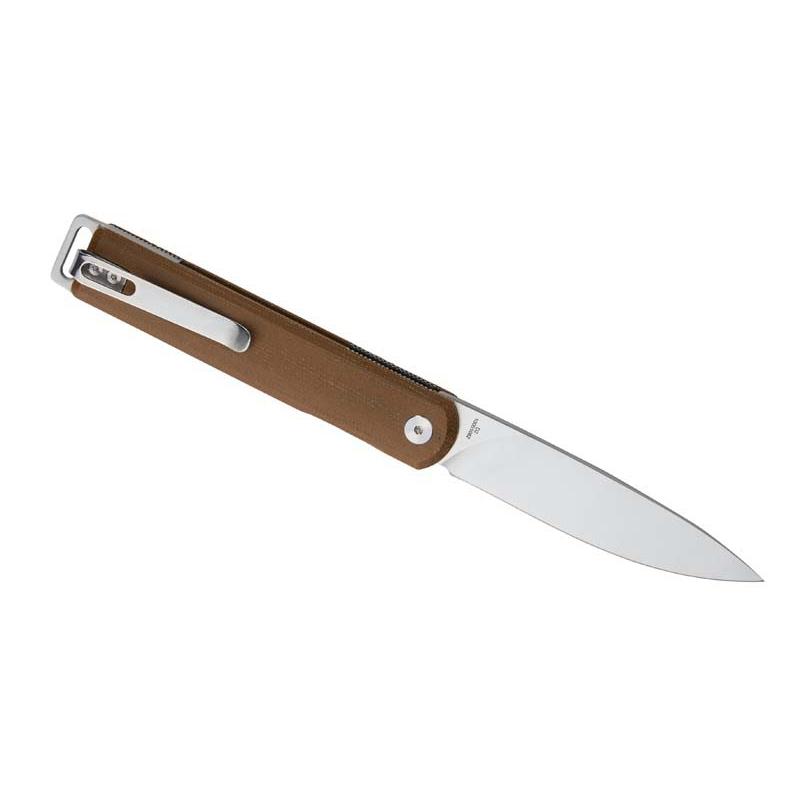 Herbertz Taschenmesser, D2 Stahl, Liner Lock, Desert Micarta