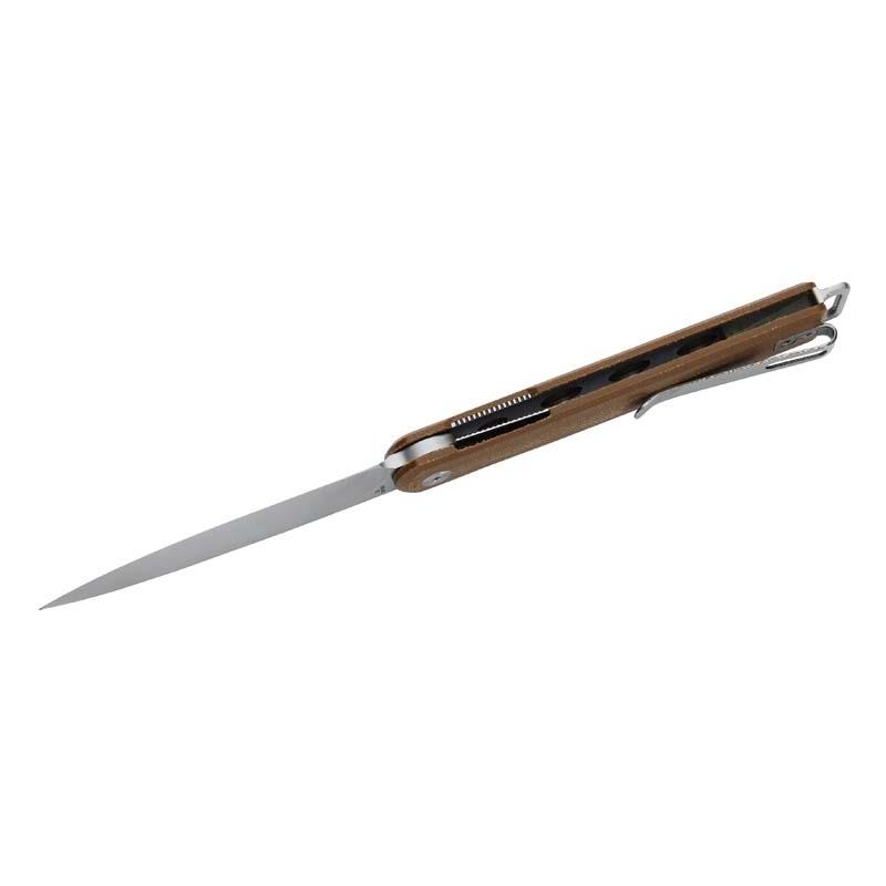 Herbertz Taschenmesser, D2 Stahl, Liner Lock, Desert Micarta