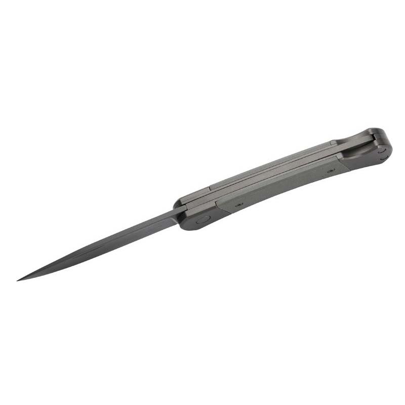 Herbertz Taschenmesser Titanbeschichtung Grau D2, Medium, Backlock