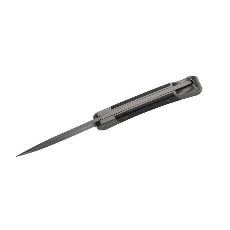 Herbertz Taschenmesser Titanbeschichtung D2, Small, Schwarz, Backlock