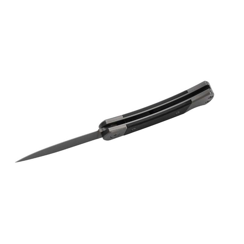 Herbertz Taschenmesser Titanbeschichtung D2, Small, Schwarz, Backlock