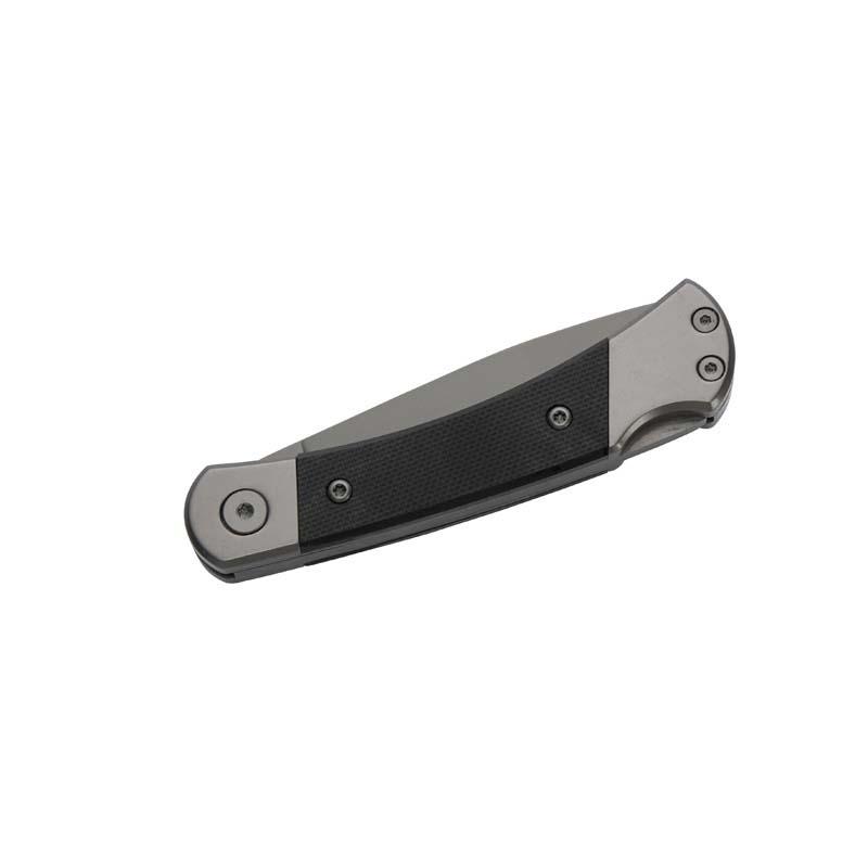 Herbertz Taschenmesser Titanbeschichtung D2, Small, Schwarz, Backlock