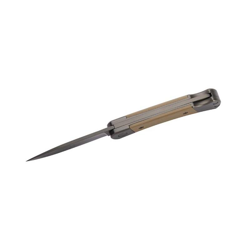 Herbertz Taschenmesser Titanbeschichtung D2, Small, Sand, Backlock