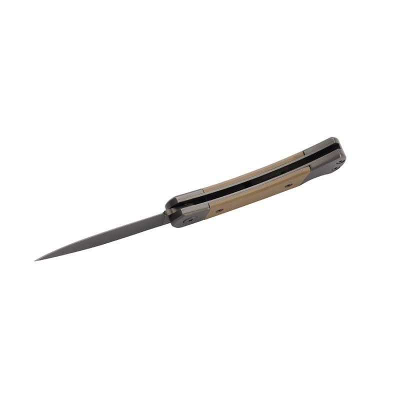 Herbertz Taschenmesser Titanbeschichtung D2, Small, Sand, Backlock