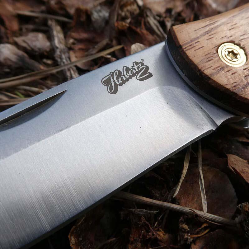 Cjh Taschenmesser, Aisi 420 Stahl, Rostfrei, Zebrano-/Pakkaholz