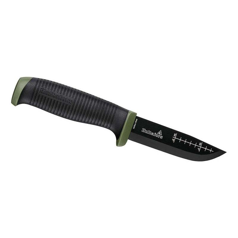 Hultafors Ok4 Outdoormesser, Stahl Sk5, Nicht-Rostfrei, Epd-Beschichtung, Santopren&uuml;berzug, Scheide