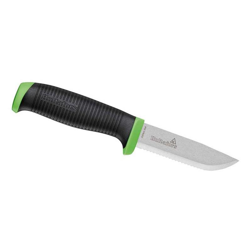 Hultafors Rkr Seilmesser, 1.4116-Stahl, S&auml;gezahnung, Santopren-&Uuml;berzug,