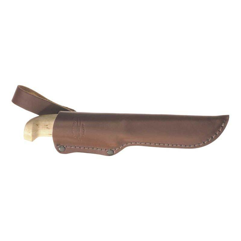 Marttiini Deluxe Classic Jagdmesser, Klinge 11 Cm, Edelstahl, Rostfrei, Birke, Leder