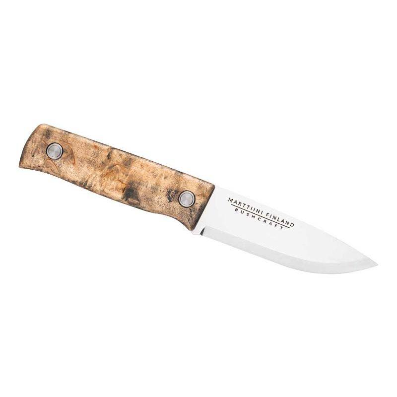 Marttiini Tundra Gr G&uuml;rtelmesser, Stahl X50Crmov15, Rostfrei, Maserbirke, Steckscheide