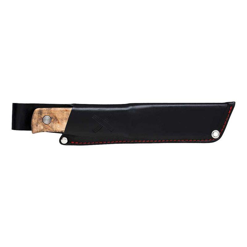 Marttiini Tundra Gr G&uuml;rtelmesser, Stahl X50Crmov15, Rostfrei, Maserbirke, Steckscheide