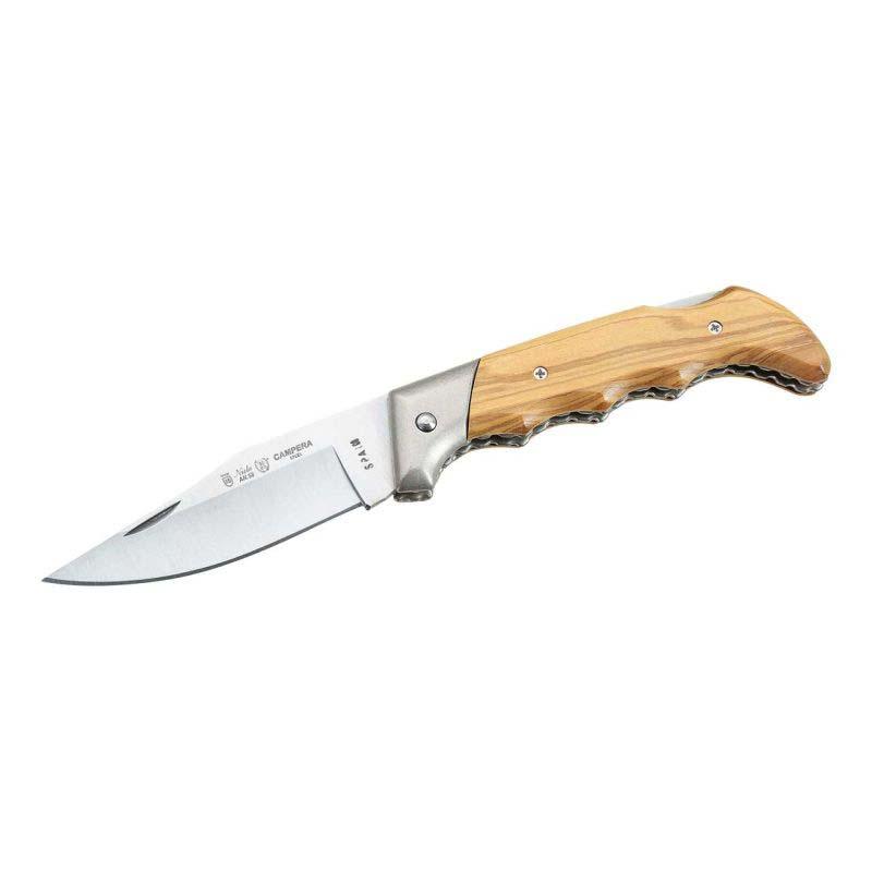 Nieto Campera 070 Taschenmesser, 1.4116-Stahl, Rostfrei, Olivenholz-Griff